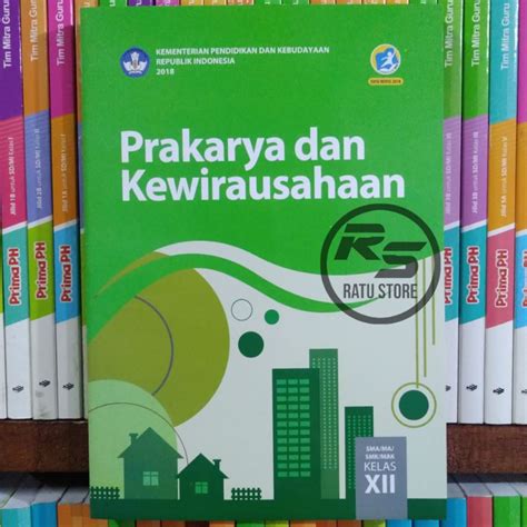 Jual Buku Prakarya Dan Kewirausahaan SMA SMK Kelas 11 XI 2 Kurikulum