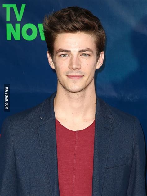 Grant Gustin Barry Allen The Flash Has A Really Big Neck And Since