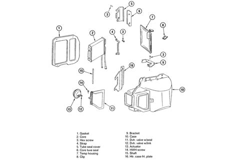 Would You Happen To Have The Procedure For Replacing The Heater Core And Or Evaporator Core In A