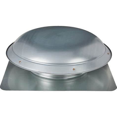 Ventamatic 1080 CFM Galvanized Steel Power Roof Mount Attic Vent Mill