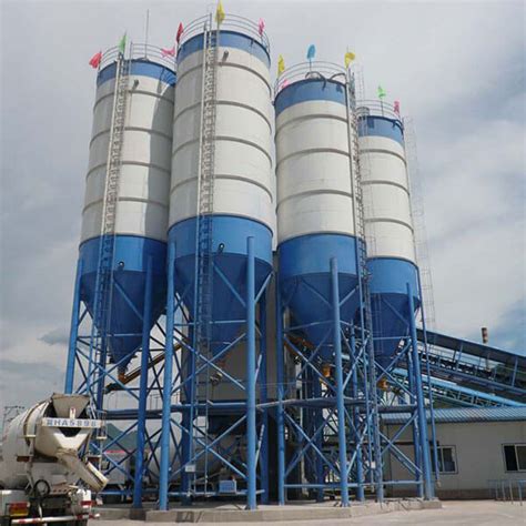 Cement Silo 4 Different Silos Support Customization
