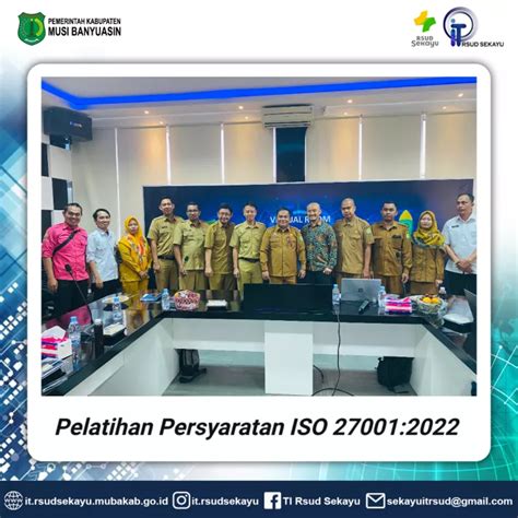 Pelatihan Persyaratan ISO 27001 2022 Sistem Manajemen Keamanan Informasi