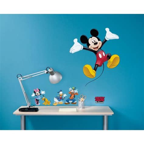 Bebeboutik Stickers Mickey Mouse Et Ses Amis Disney 6 Stickers