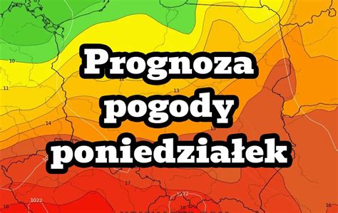 Prognoza pogody na poniedziałek 21 sierpnia 2023 Front nad Polską