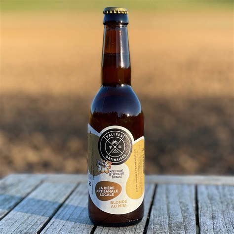 Bière Artisanale Blonde au Miel Musée vivant de l apiculture Vallées Gatinaises