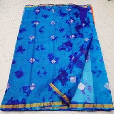 Pure Kota Silk Shibori Sarees Siri Designers