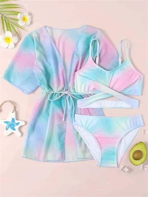 Str J K Pielowy Bikini Cz Ciowy Pareo Szlaf