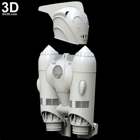 Rocketeer Helmet Jetpack Rocket Cirrus X 3 Jet Pack 3d Printable Model