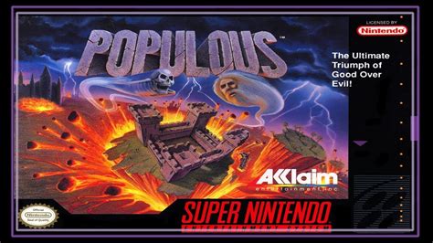 SNES Super Side Quest Game 5 Populous 11 16 YouTube