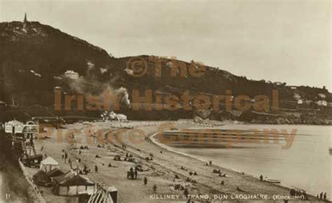 Killiney Strand Dun Laoghaire Kingstown Co Dublin Ireland Old