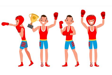 Boxer Training Vector. Boxing Sport. Graphic by pikepicture · Creative ...