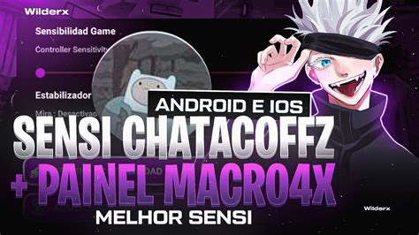 Atualizado Pack Sensi Chataco Headtricking Macro Xsensi Pra Dar