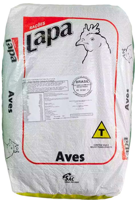 Ra O Lapa Para Aves De Reprodu O Postura Peletizada Kg Agro E Pets