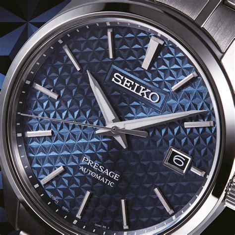 Seiko Presage Sharp Edged Series AMJ Watches