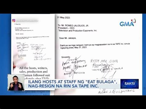 Ilang Hosts At Staff Ng Eat Bulaga Nag Resign Na Rin Sa Tape Inc