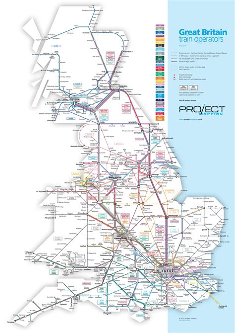 National Rail Map | UK Train Map | Trainline