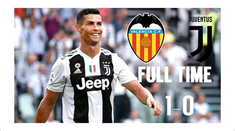 Juventus Vs Valencia 1 0 All Goals Best Highlights YouTube