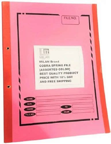 Cobra Spring File Folder at Rs 85/piece | Cobra file in Vadodara | ID ... 