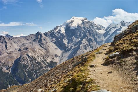 Ortlerblick Über den Goldseeweg vom Stilfser Joch nach Trafoi