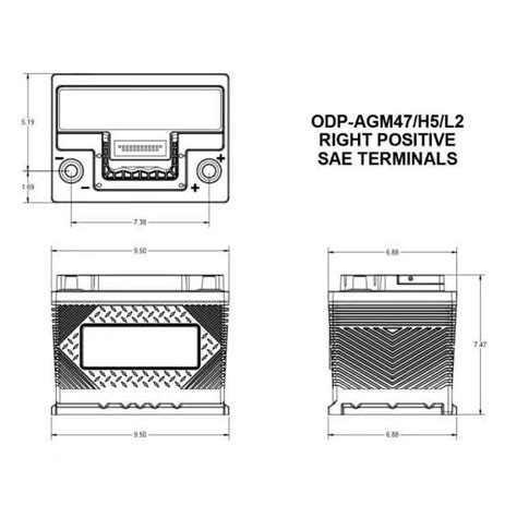 Odp Agm47 H5 L2 Odyssey Battery Canada