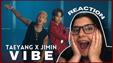 YEAH TAEYANG VIBE Feat Jimin Of BTS M V REACTION YouTube