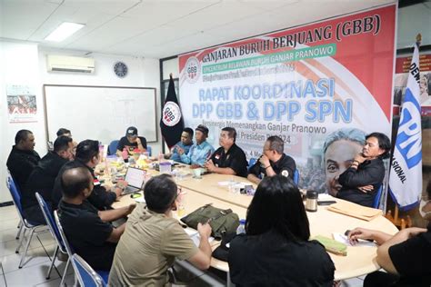 Gbb Spn Perkuat Langkah Strategis Menangkan Ganjar Dan Perjuangkan