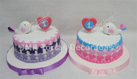 Torta Pajaritos Jmr Tortas Decoradas