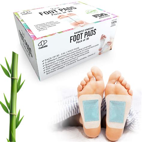 Detox Foot Pads By Naksiz Foot Detox Pads To Remove Toxin Pcs