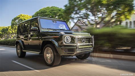 2019 Mercedes Benz G550 G Class U S Spec Front Three Quarter Caricos