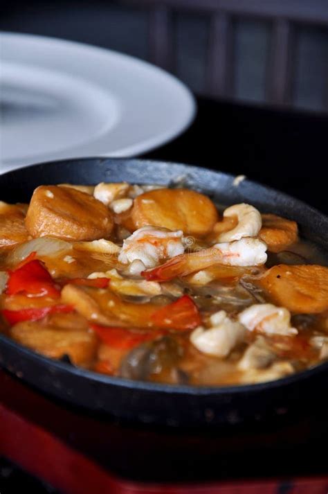 Japanese Tofu Hot Plate Stock Photo Image Of Tofu Japanese