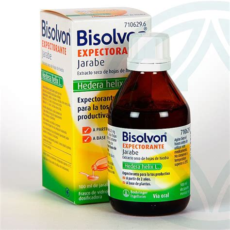 Bisolvon Expectorante Jarabe 100 Ml Hedera Helix Farmacia Jiménez