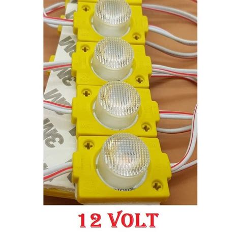 Jual 1 LED MODUL SMD 3030 TYPE 7520 12V 1 5WATT KUNING Di Lapak Awet