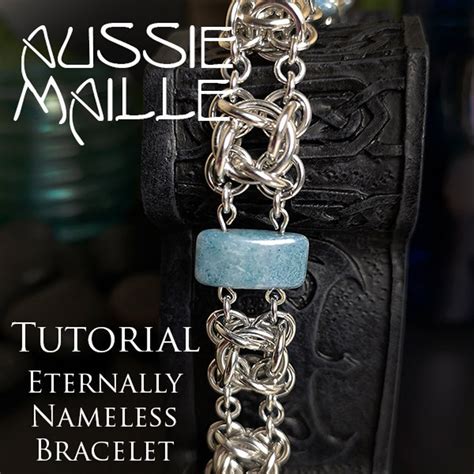 Chainmaille Tutorial Eternally Bracelet Etsy