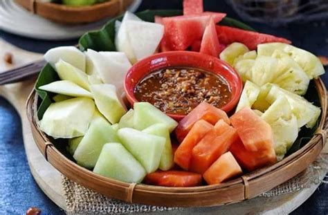 Resep Bumbu Rujak Buah Manis Pedas Dan Super Segar