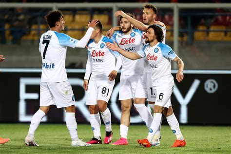 Lecce Napoli Le Immagini Del Match