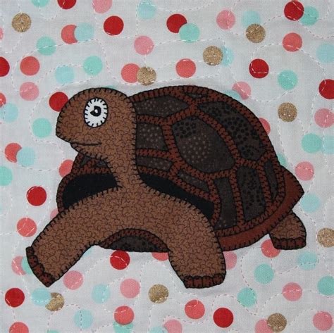 Tortoise Applique Block By Mspdesignsusa Craftsy Applique Quilts