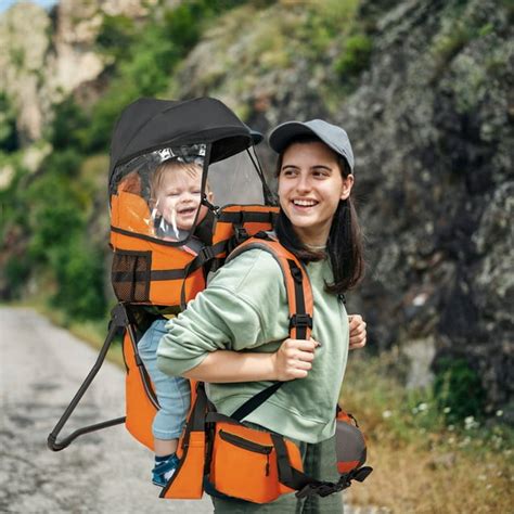 Exdeerjoy Hiking Baby Carrier Backpack, Lightweight Toddler Backpack ...