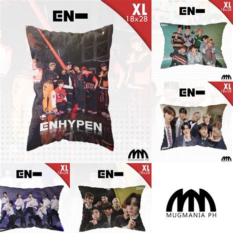 Enhypen Xl Pillows Biggest Size Enhypen Members Merch Pillows