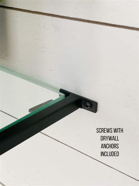 Floating Glass Shelf Brackets