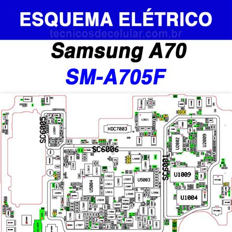 Esquema Elétrico Samsung Galaxy A70 SM A705F