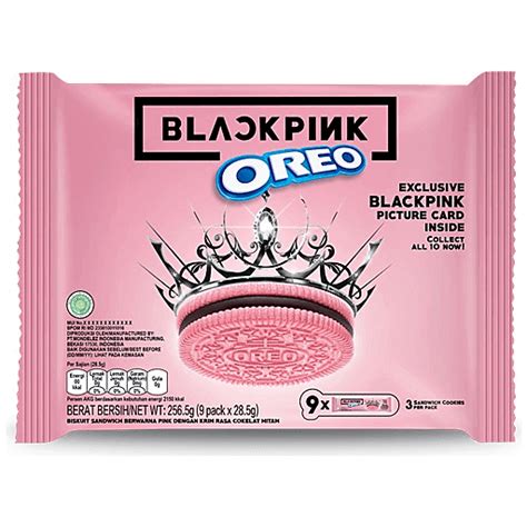 Oreo Black Pink Dark Choco | 28.5g x 9s | Snacks | Walter Mart