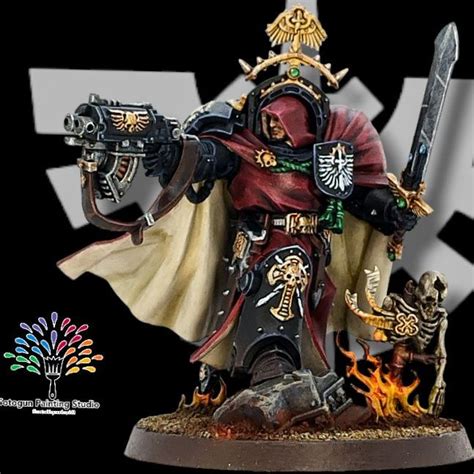 Belial, Painted in the Risen Color Scheme of Dark Angels. - Etsy in ...