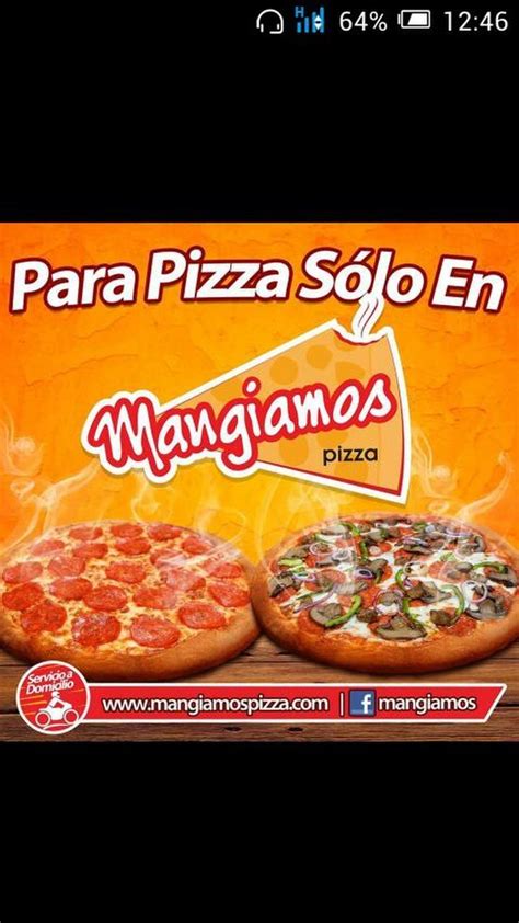 Carta De Pizzer A Mangiamos Pizza Plaza Cachanilla Mexicali