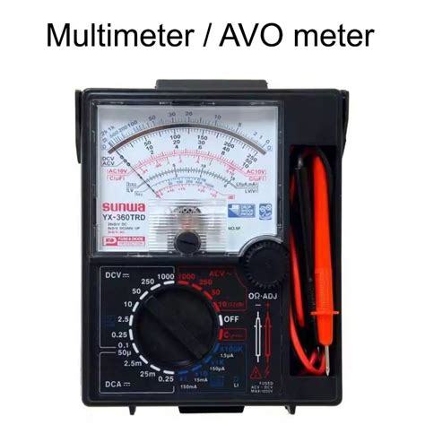 Apa Itu Multimeter Ujian