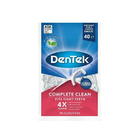 Dentek Complete Clean Floss Picks Skroutz Gr