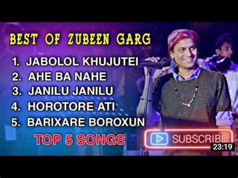 Best Of Zubeen Garg Top 5 Old Songs Of Zubeen Garg Ashim YouTube