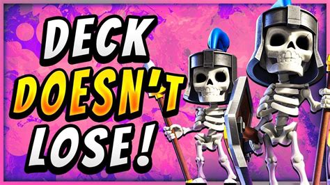 Current Best Ladder Deck In Clash Royale Youtube