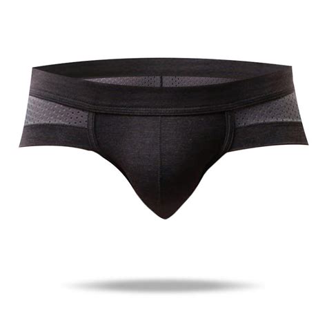 Modal Low Waist Sexy Mens Briefs Amamble