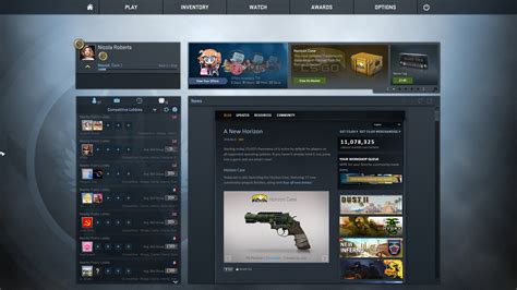 Counter Strike Global Offensives New Panorama Ui Is Now Go Go Go