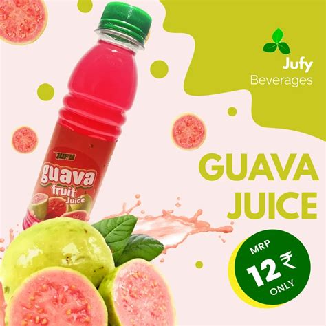 Red Sugar Jufy Guava Juice Packaging Size 180ml Packaging Type